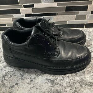 Nunn Bush 83890 78 Cameron Black Men’s Size 9 Oxford Walking Shoes Sneaker
